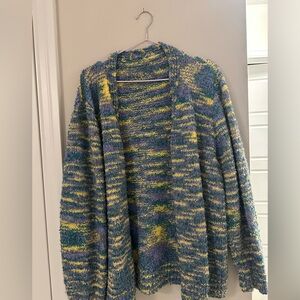 Multicolor Knit Women's Sweater